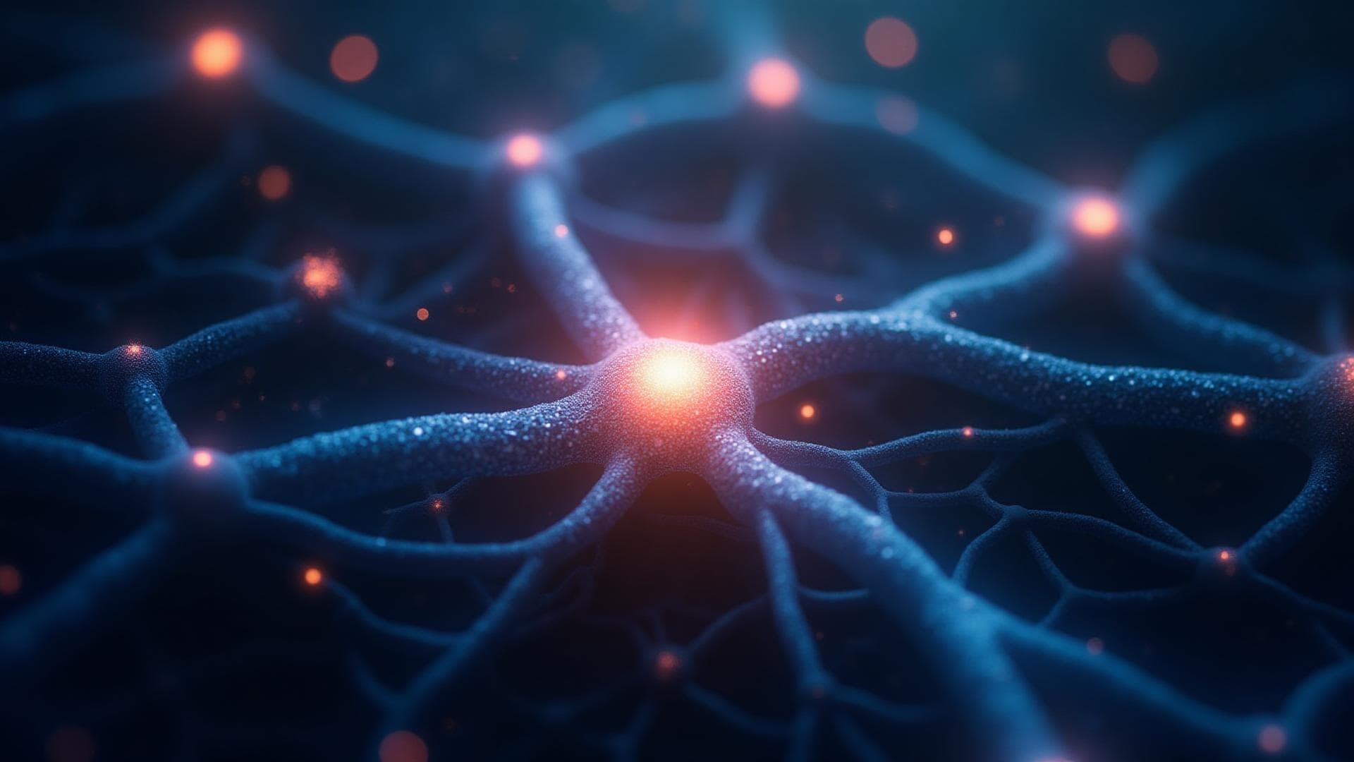 Neural network showing moment of salience